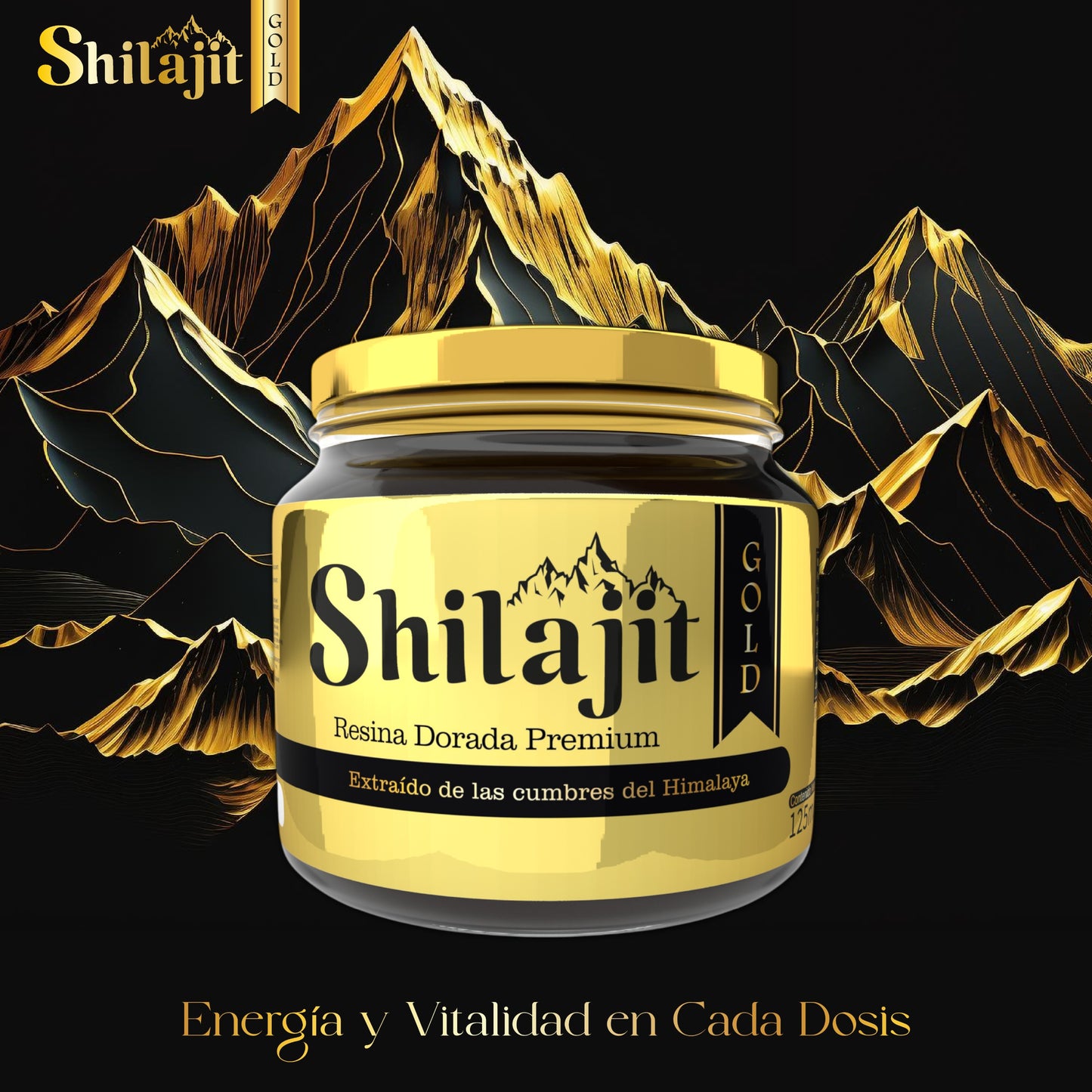 Shilajit Gold™ Original con Invima